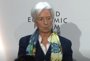 La presidente della Banca centrale europea Christine Lagarde
