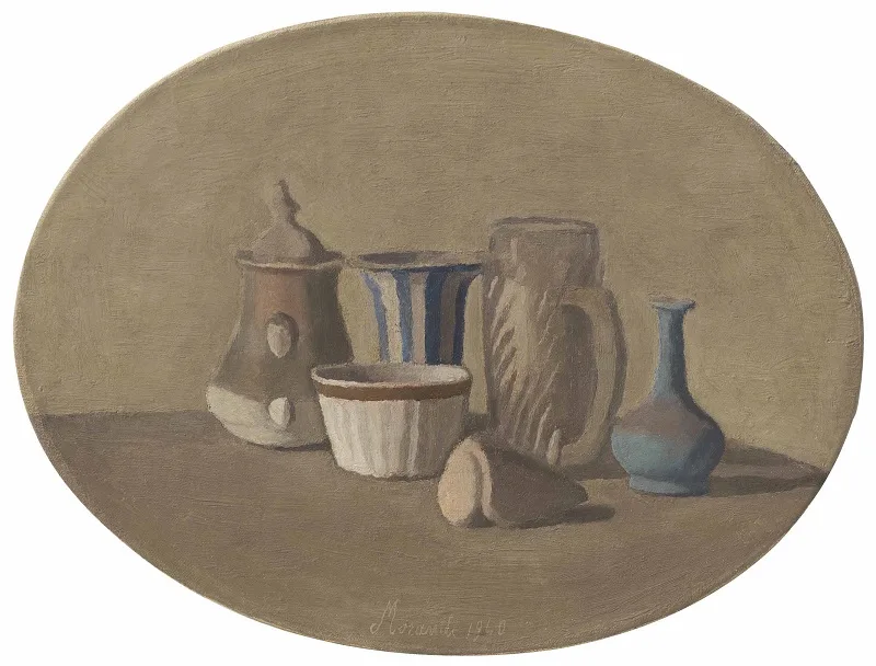 Natura morta del 1940 di Giorgio Morandi