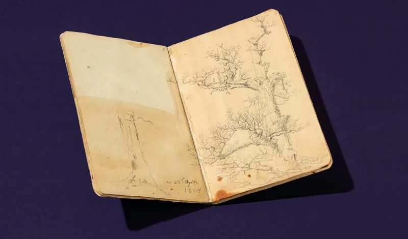 Il taccuino di Karlsruhe di Caspar David Friedrich