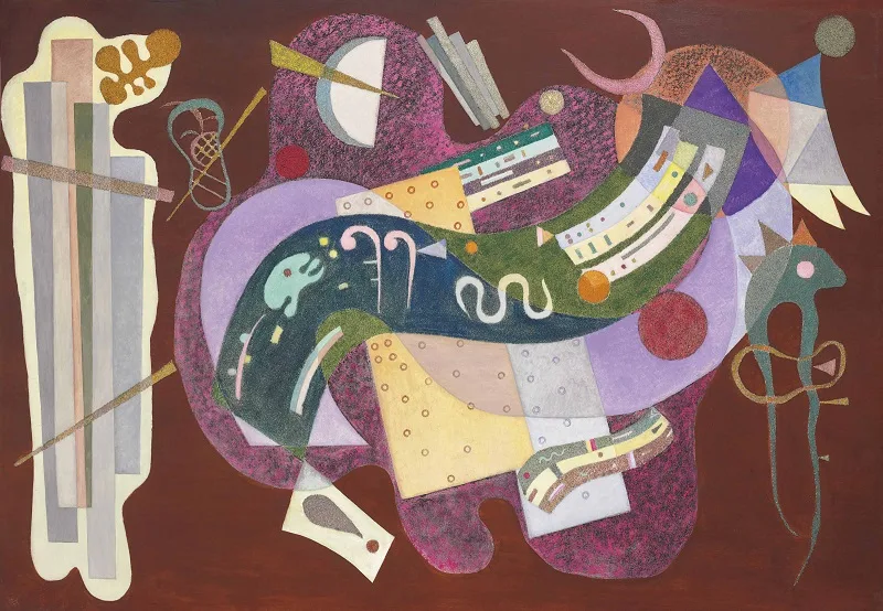 Rigide et courbé di Vasilij Kandinsky