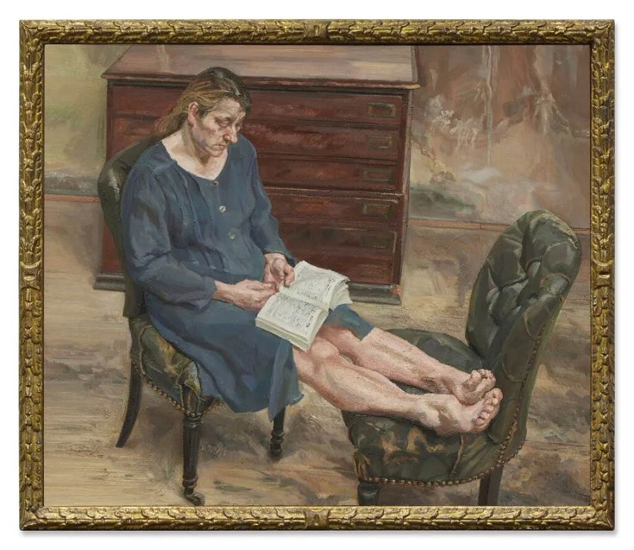 Ib Reading di Lucian Freud