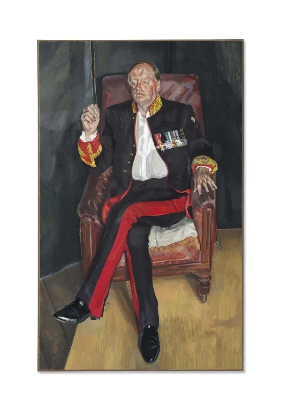 The Brigadier di Lucian Freud