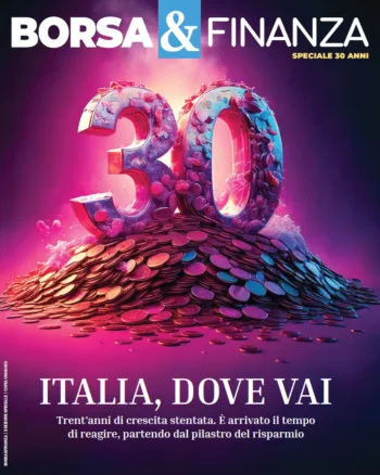La copertina della rivista di Borsa&Finanza, intitolata Italia, dove vai