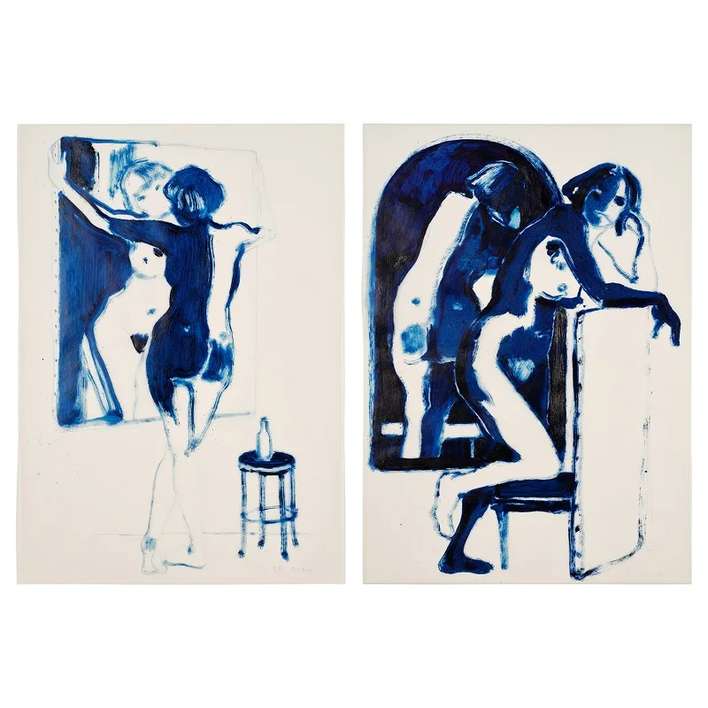 Untitled (Diptych) di Lisa Brice