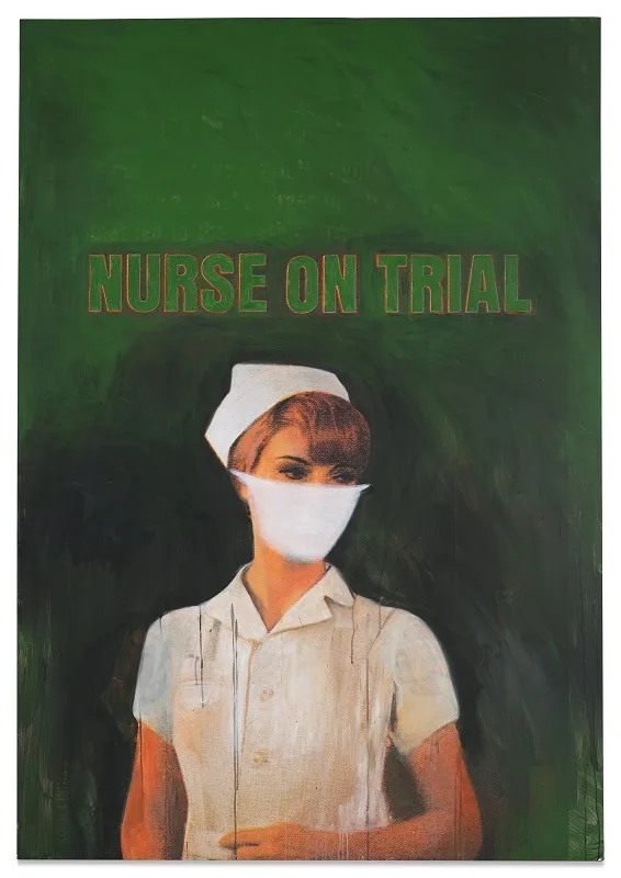 Nurse on Trial di Richard Prince