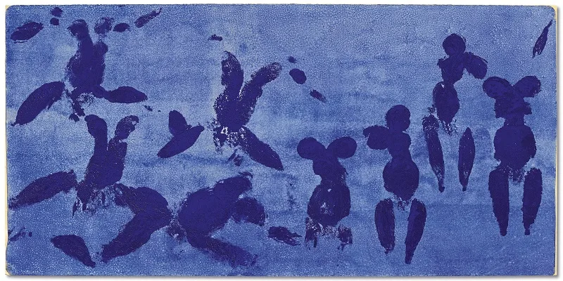 Anthropométrie de l'époque bleue (ANT 124) di Yves Klein
