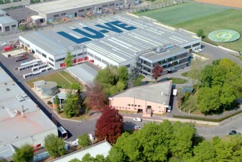 La palazzina di Lu-Ve vista dall'altro