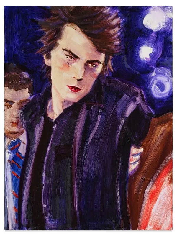 Sid Vicious Arrested, Chelsea Hotel di Elizabeth Peyton