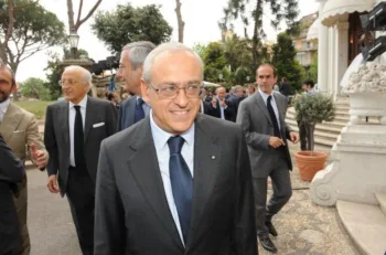 Francesco Gaetano Caltagirone alla festa degl Amici della Luiss