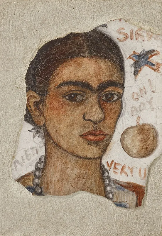Autoritratto (molto brutto) di Frida Kahlo