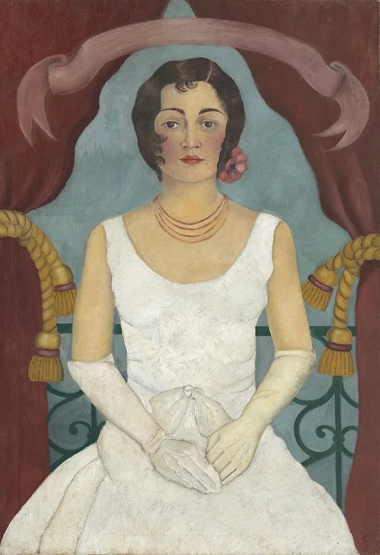 Ritratto di una signora in bianco di Frida Kahlo