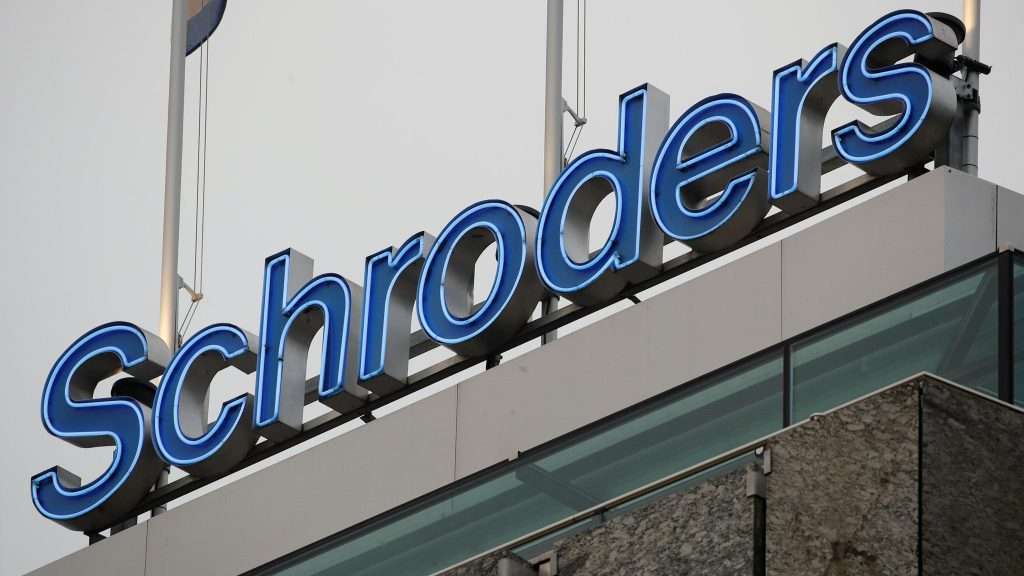L'insegna di Schroder