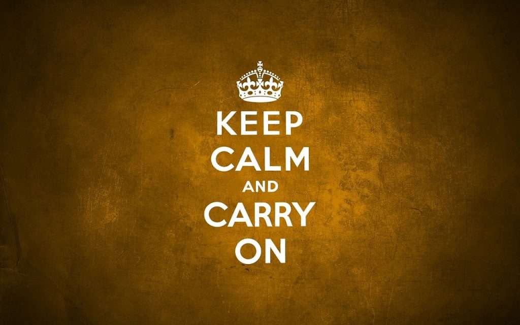 keep calm