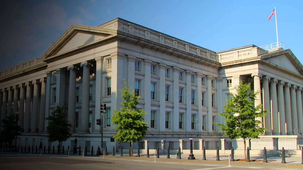 Il Dipartimento del Tesoro negli USA