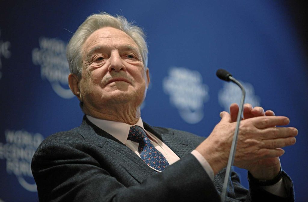 George Soros partecipa al World Economic Forum 2022