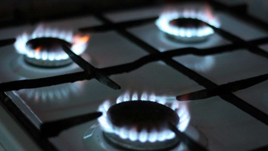 Un fornello del gas