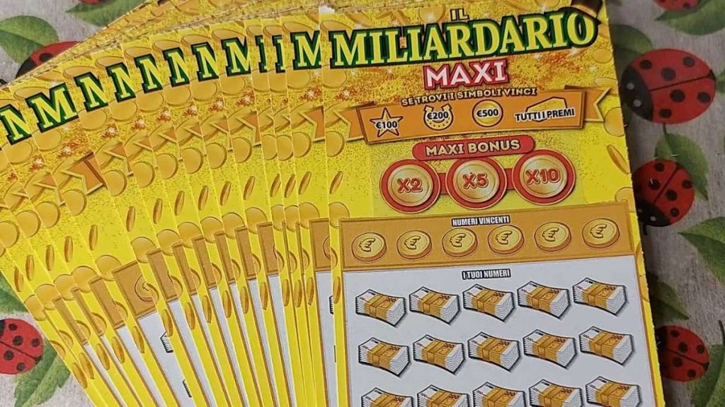 Il Gratta e Vinci Miliardario Maxi