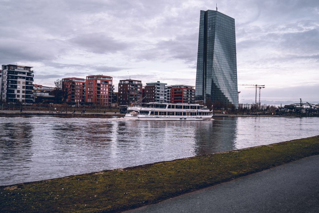 La sede della Banca centrale europea a Francoforte