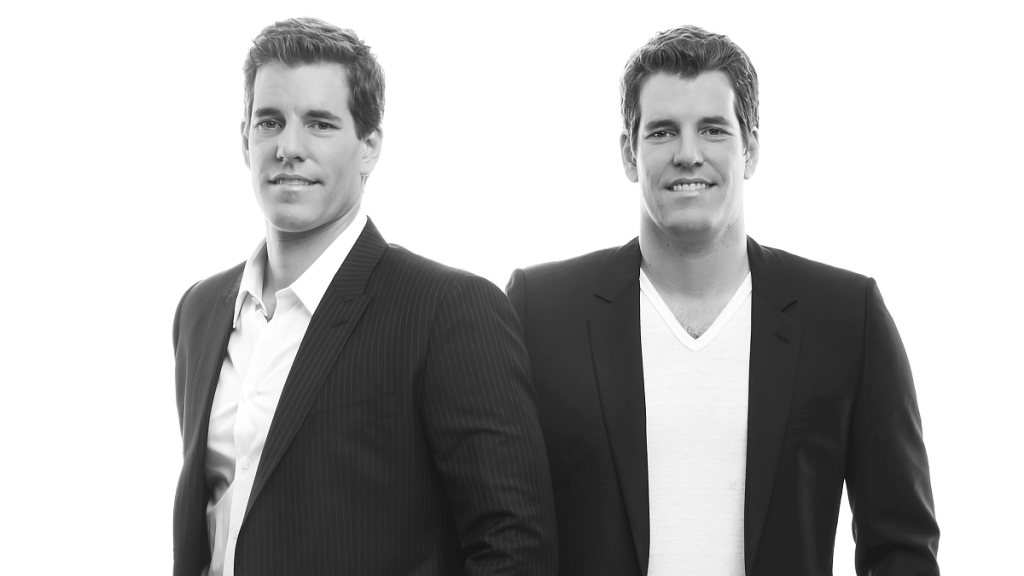 Un primo piano di Cameron e Tyler Winklevoss