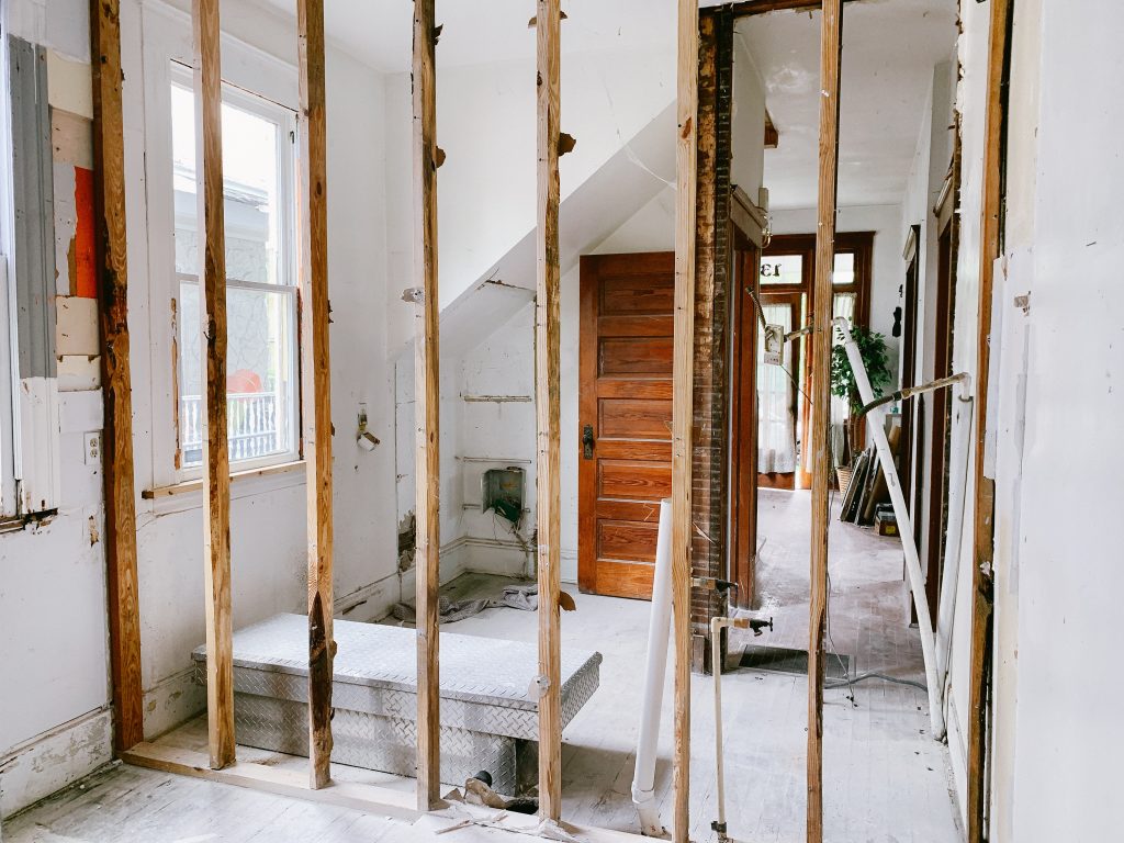 Un appartamento in ristrutturazione