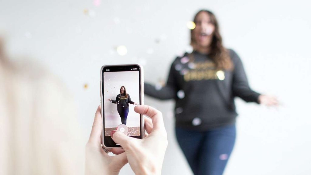 La homepage di TikTok
