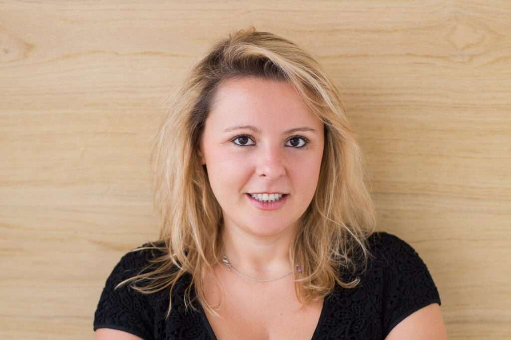 Un primo piano di Benedetta Arese Lucini, fondatrice di Otter Finance