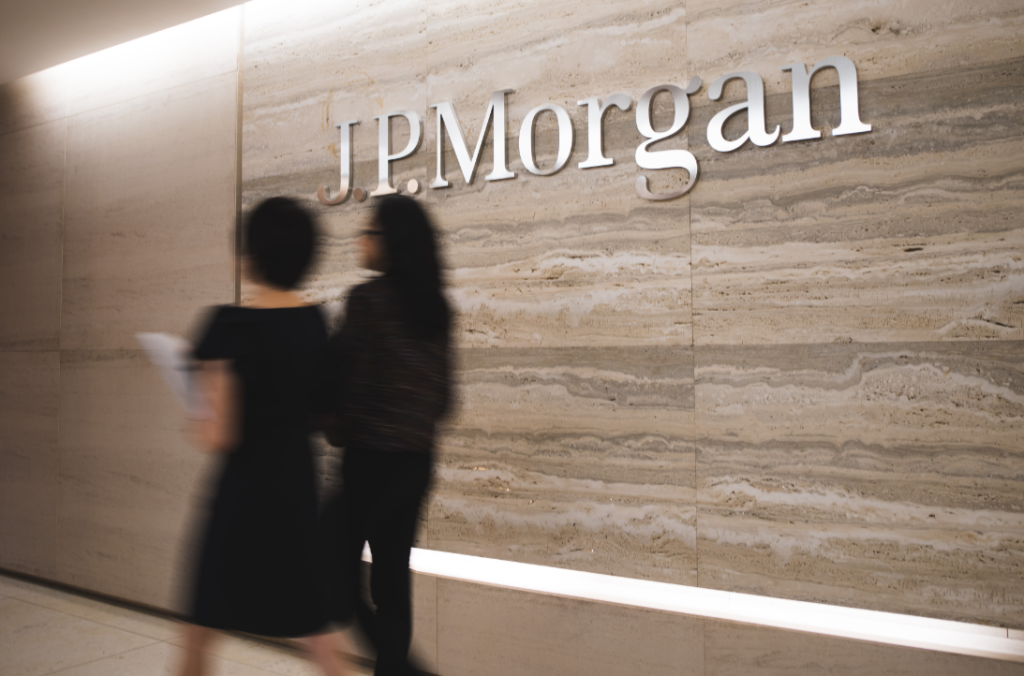 L'interno di una sede di JP Morgan AM