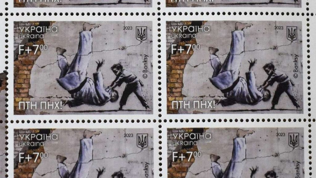Guerra Ucraina-Russia: ecco come comprare i francobolli di Banksy