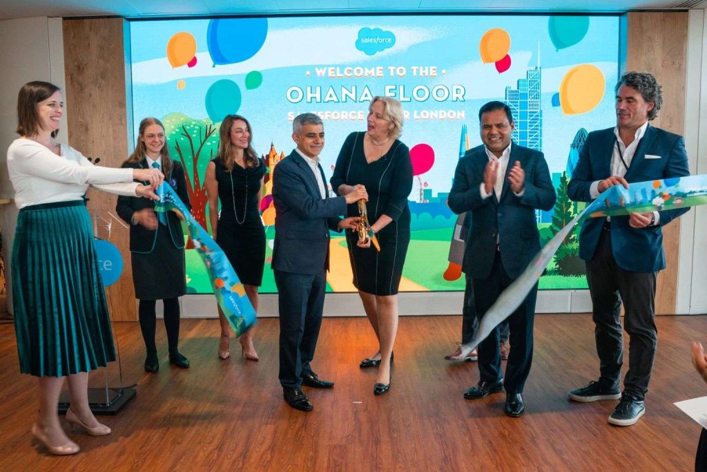 Salesforce Tower London Ohana Floor