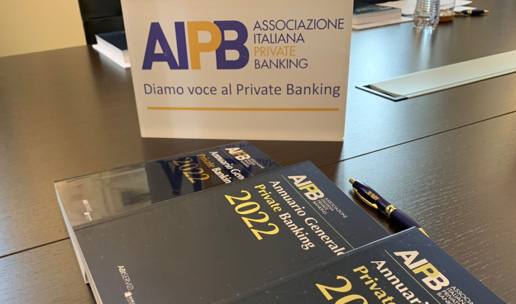 Alcune riviste di AIPB nella sede dell'Associazione italiana private banking