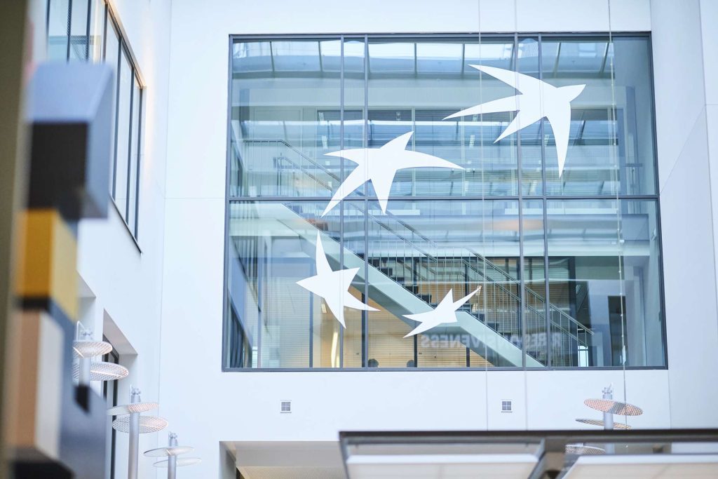 L'ingresso di una sede di BNP Paribas a Bruxelles