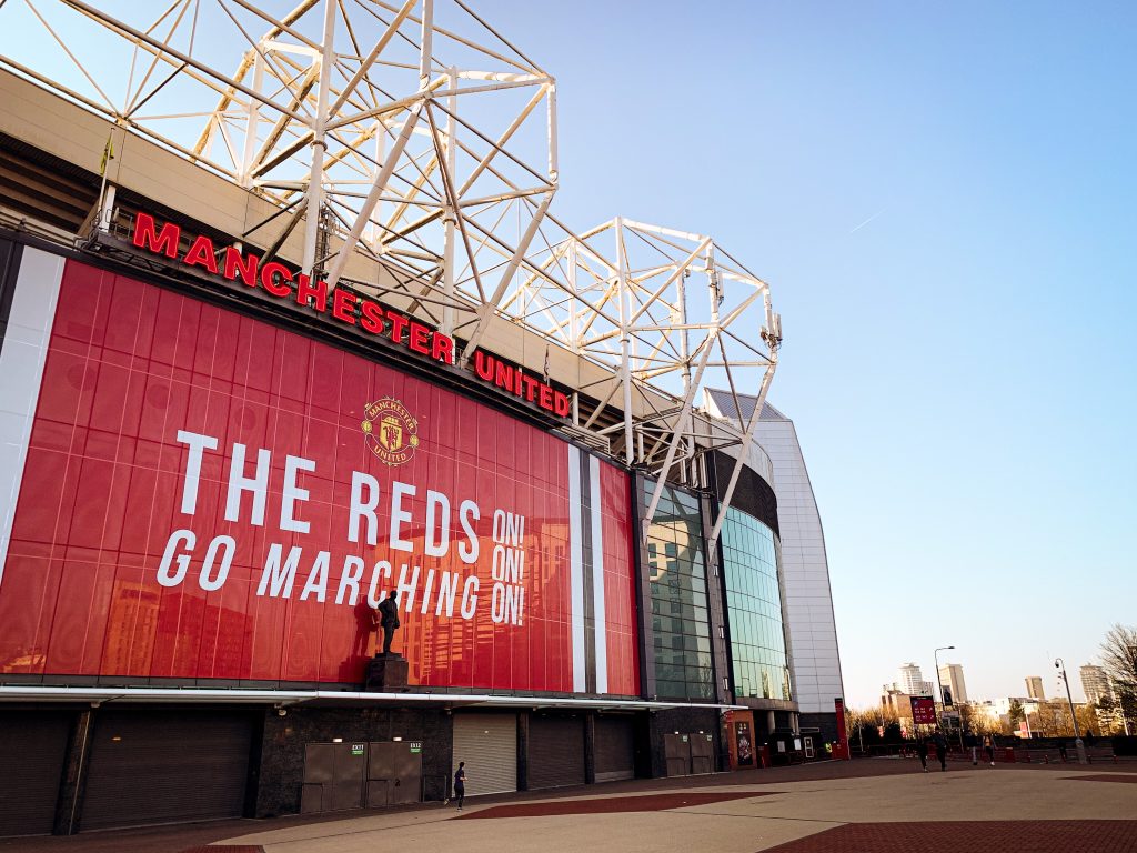 Un'immagine dello stadio Old Trafford del Manchester United