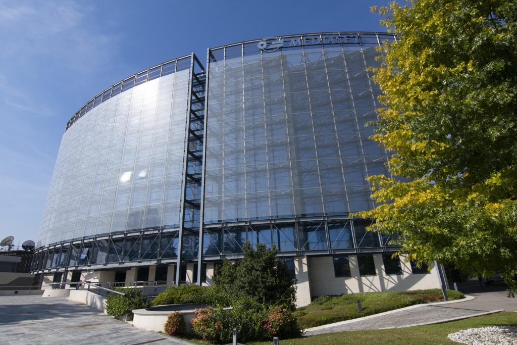 Una delle sedi di Mediaset