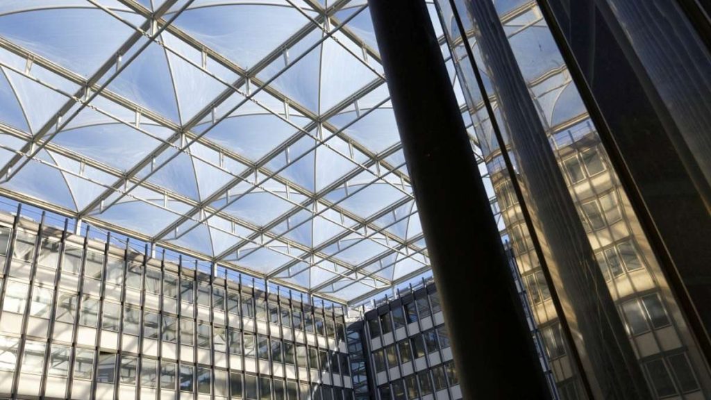 L'interno dell'università Sorbona di Parigi