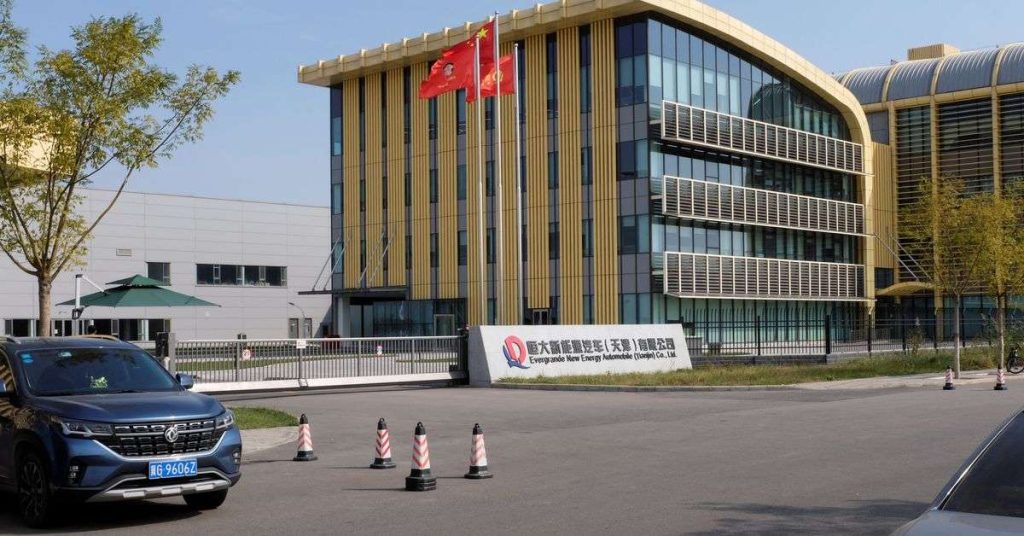 Evergrande NEV: le azioni affondano del 61%, fallimento in vista?