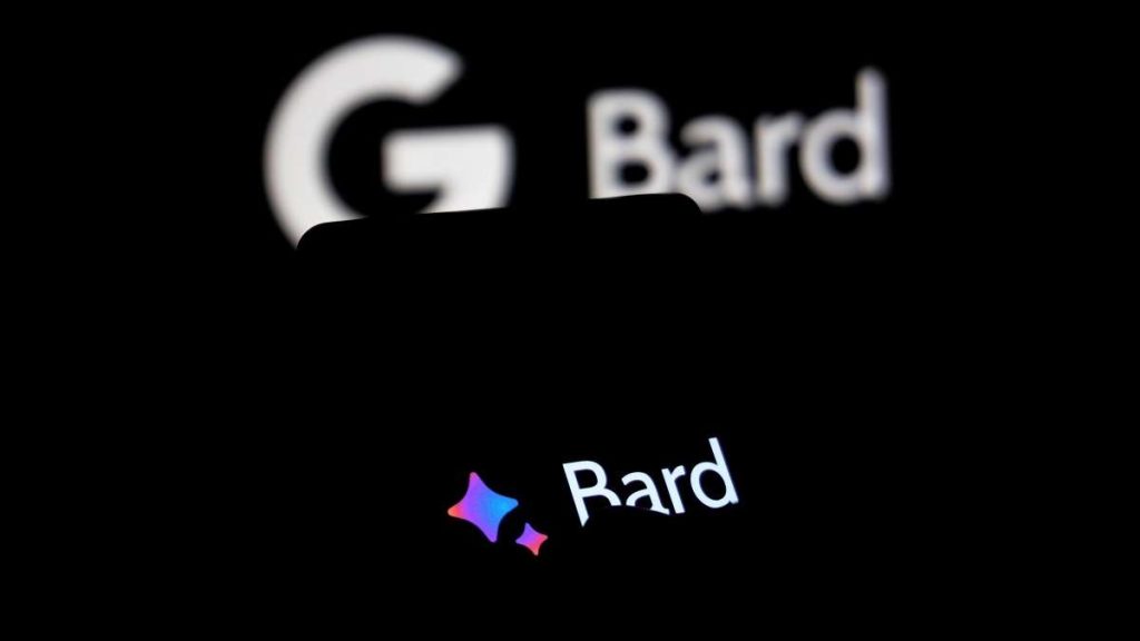 Un utente usa Bard, l'IA generativa di Google