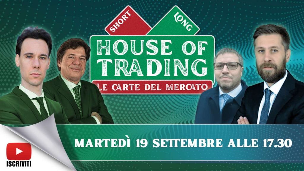 Il cartello di presentazione della puntata numero 30 di House of Trading