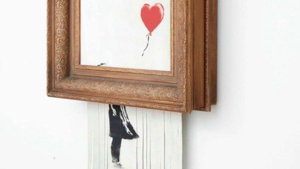 Love Is in the Bin di Banksy