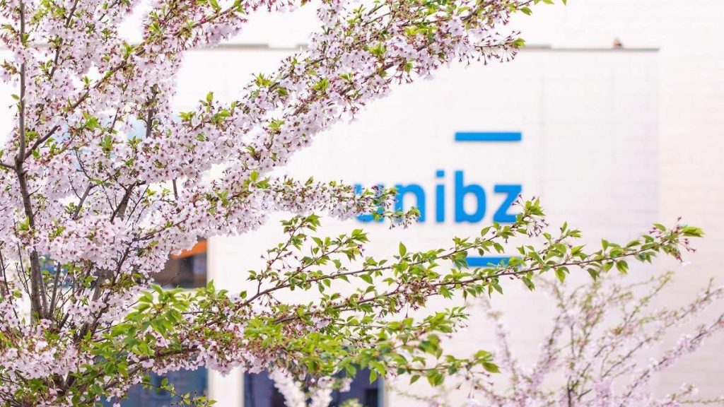 L'esterno della Libera Università di Bolzano