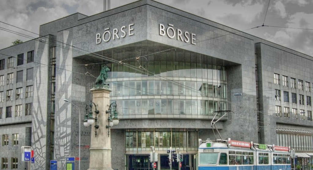 L'edificio dove ha sede la Borsa di Zurigo