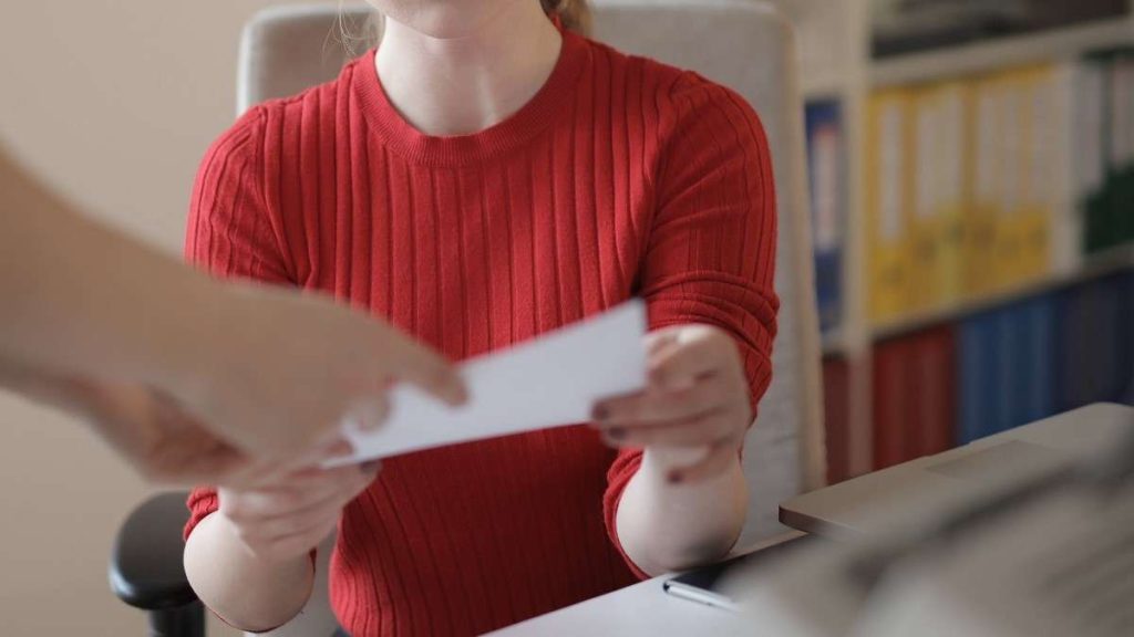 Un contribuente dalla commercialista