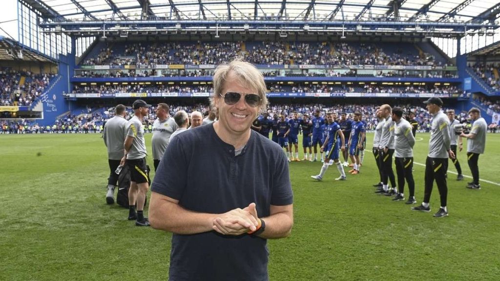 Todd Boehly a Stamford Bridge