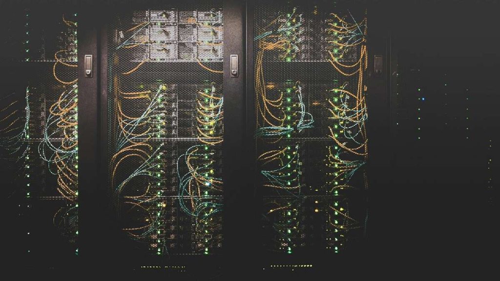 Un data center l'IA