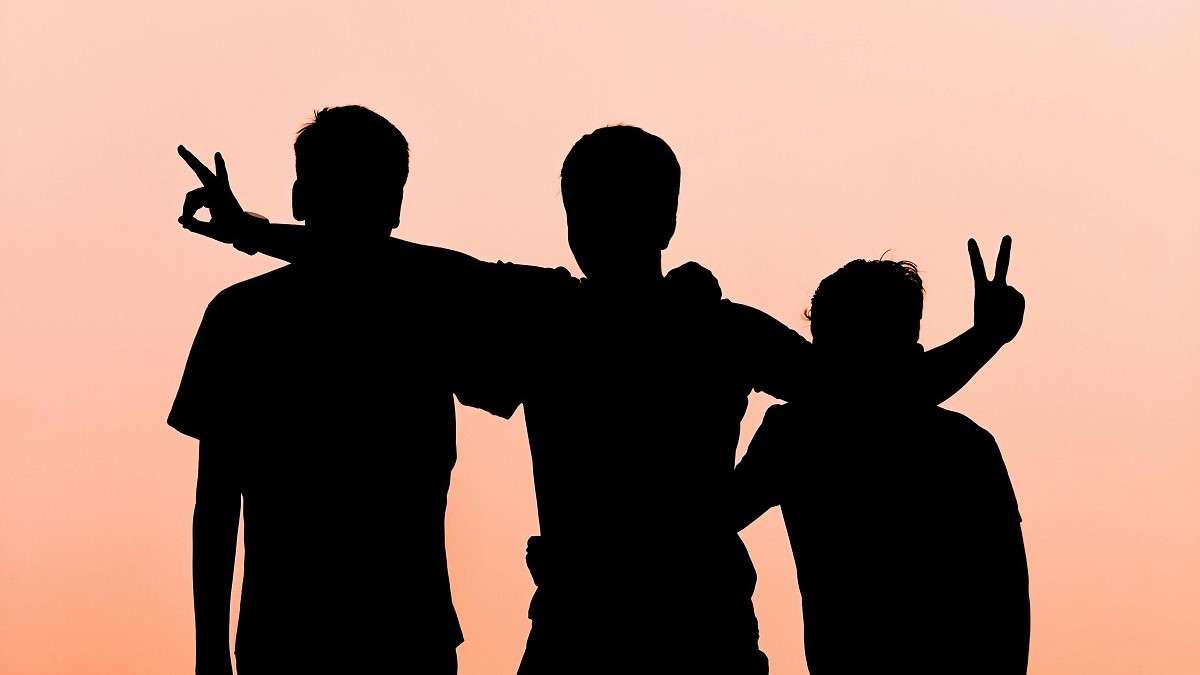 Tre ragazzi in gita