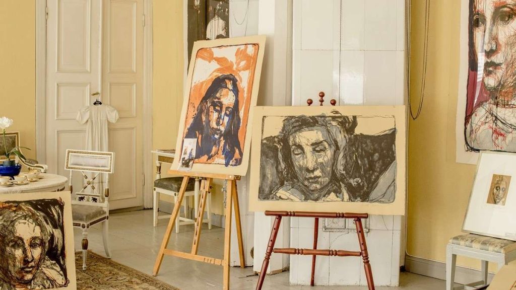 Uno studio d'arte
