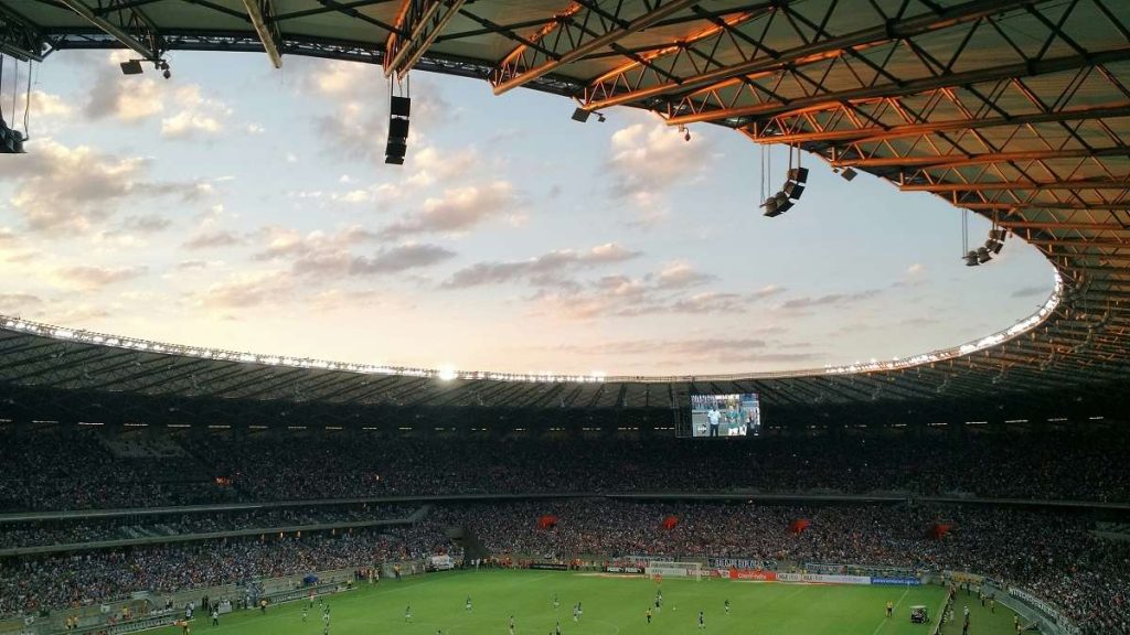 Una partita di calcio