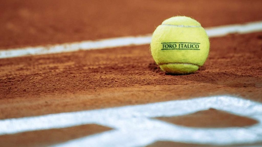 La pallina degli Internazionali d'Italia 2024
