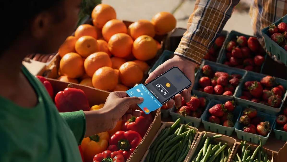 Un pagamento con Tap to Pay di Apple