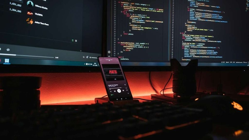 La postazione di un cleanroom developer
