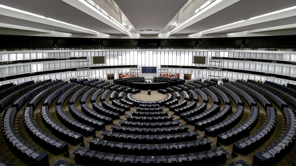 L'ingresso del Parlamento europeo